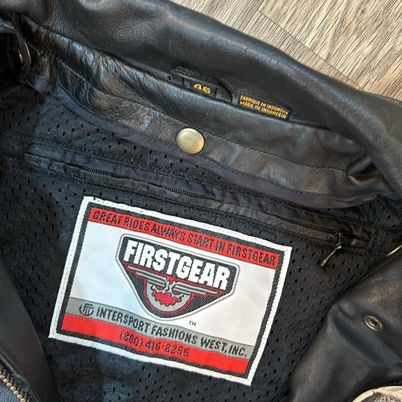 Leather Motorcycle Jacket - Picture 10 of 13